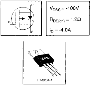 IRF9510, HEXFET® Power MOSFET
